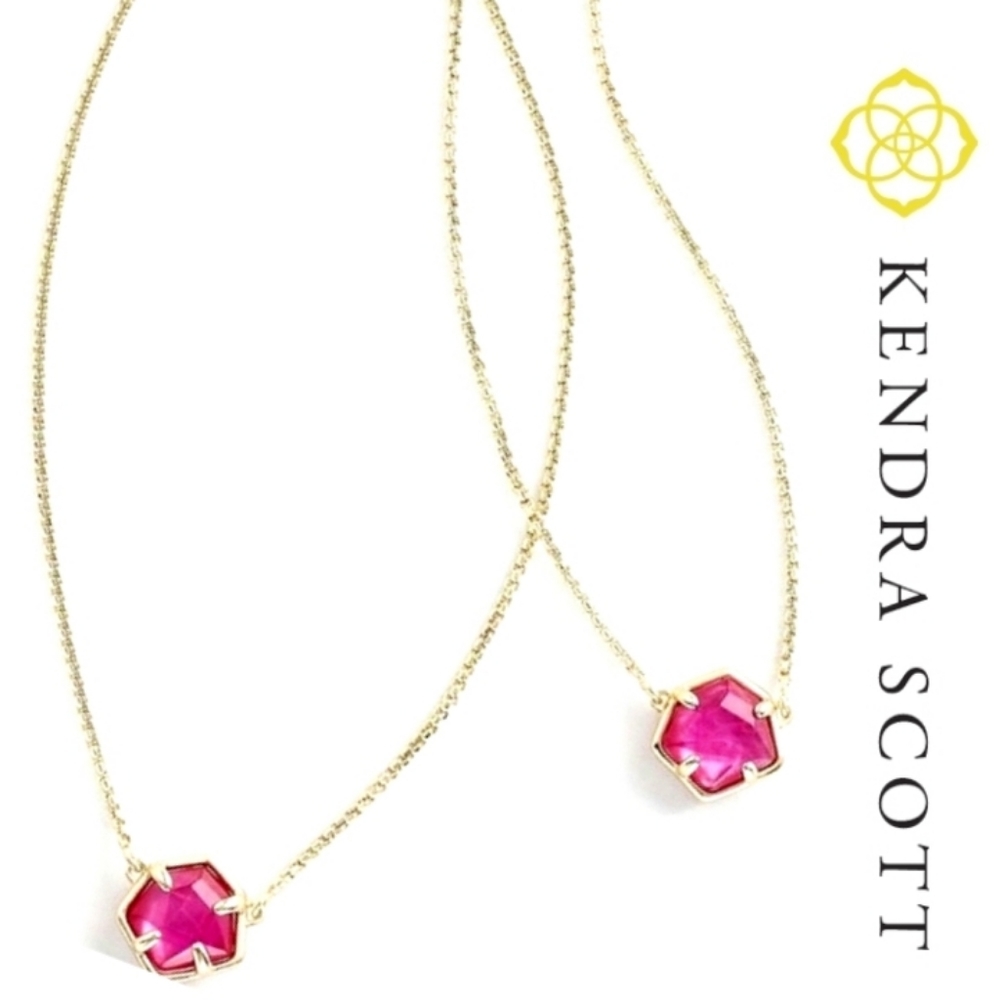 🆕️ Kendra Scott Jaxon Necklace Berry Illusion Collection